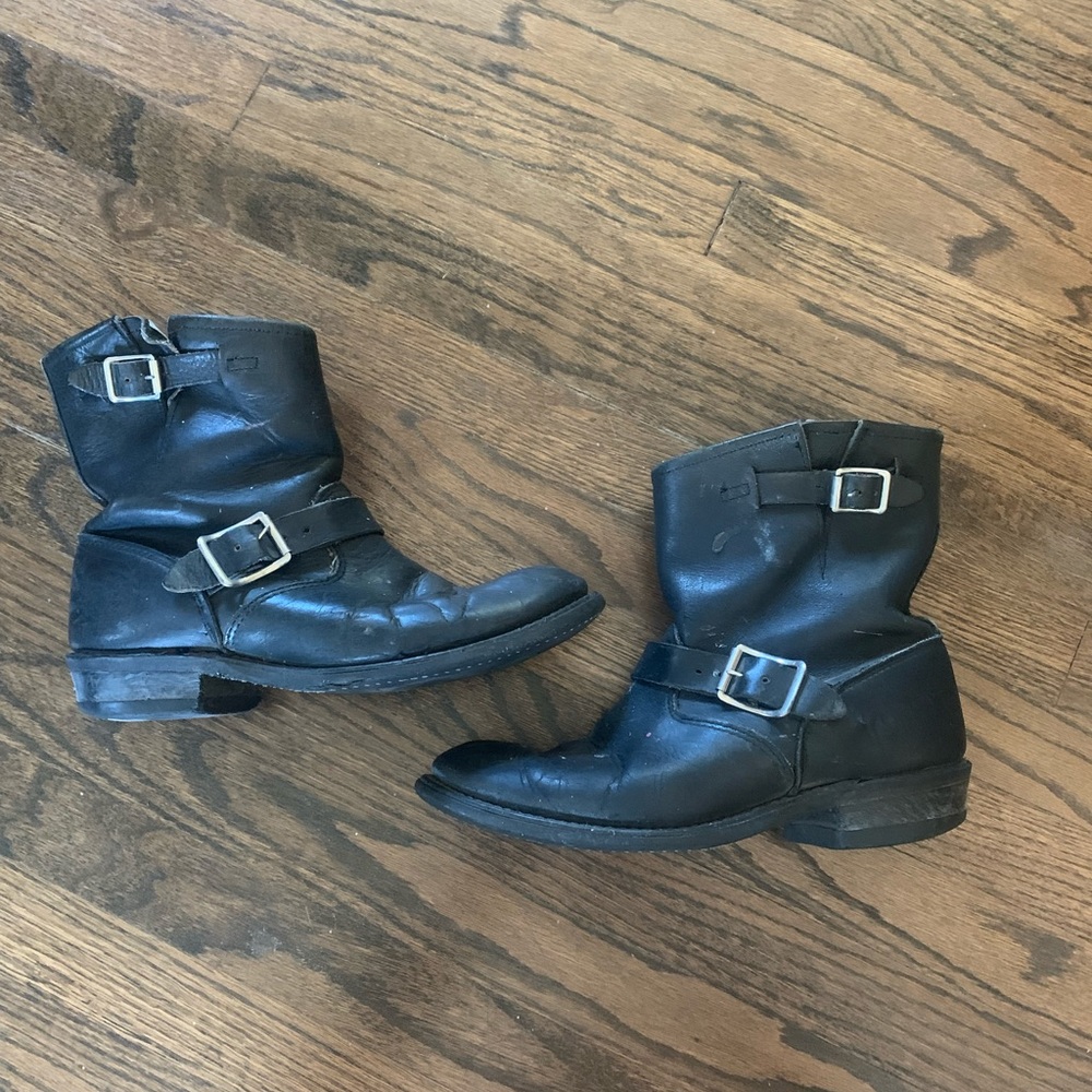 Frye Engineer Moto Boots
